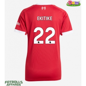 Liverpool Hugo Ekitike #22 Hemmatröja Kvinnor 2025-26 Kortärmad